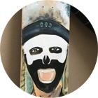 Customisation d'une planche de skate board pour un anniversaire